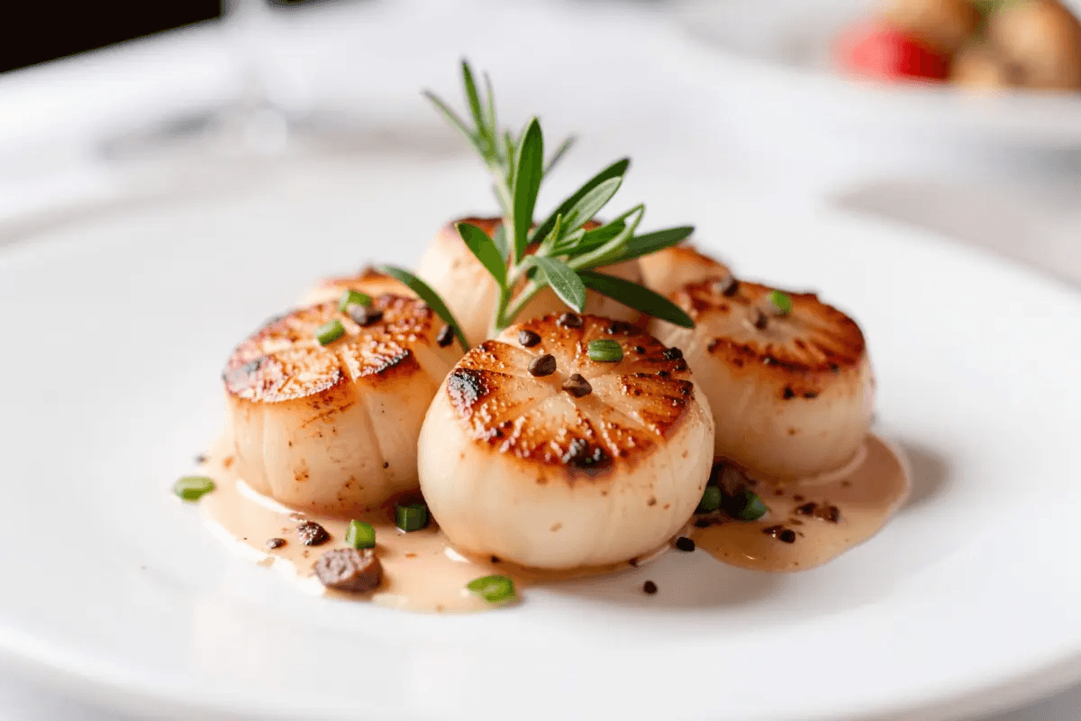 Pan-Seared Scallops